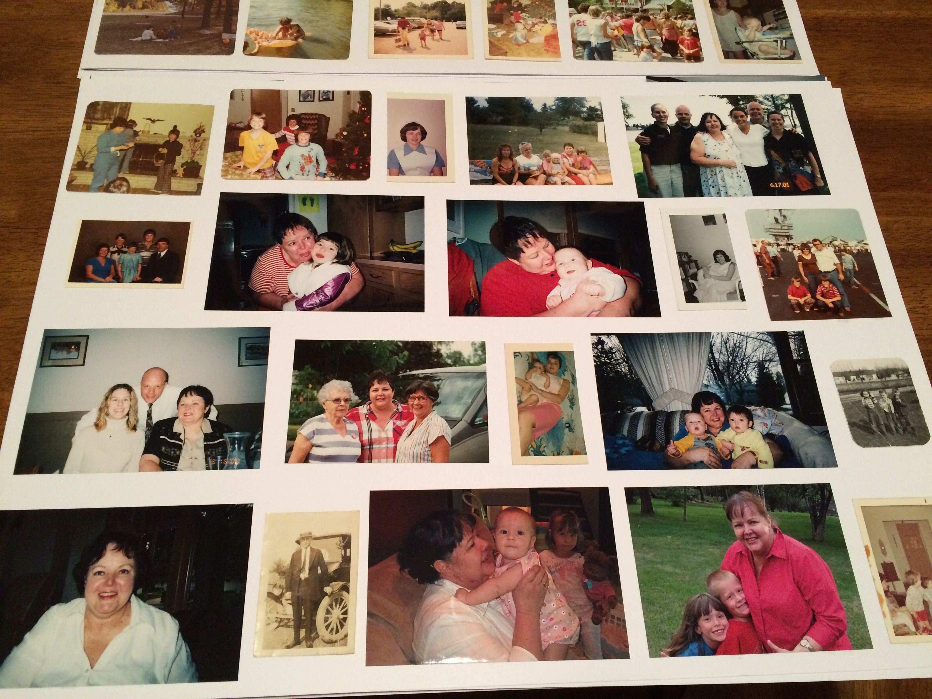 Memorial wall photo