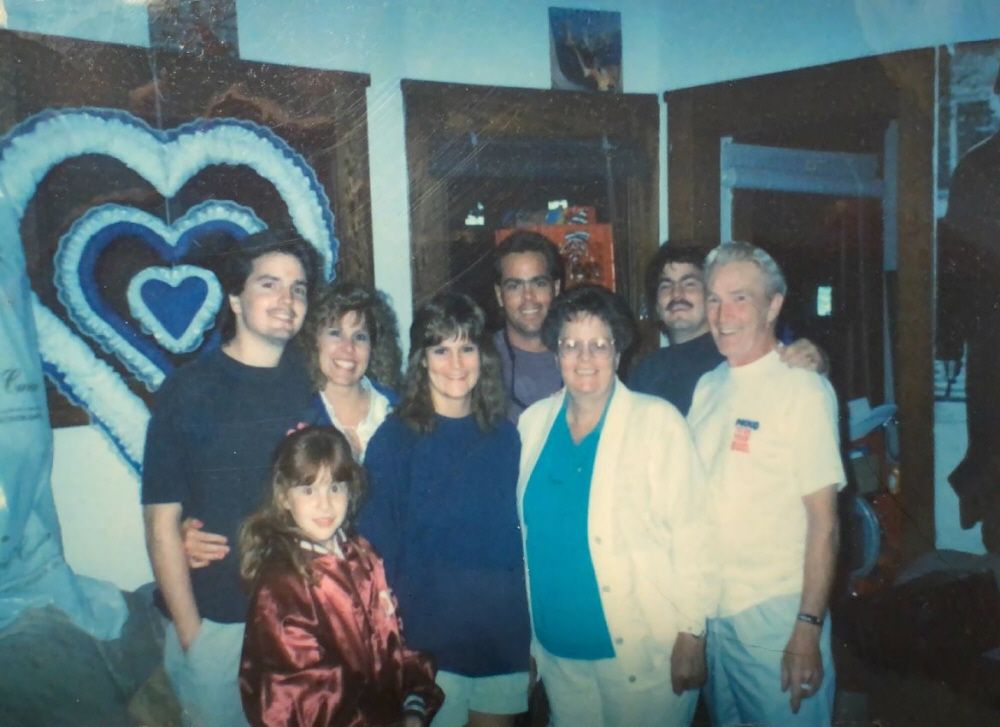 Memorial wall photo