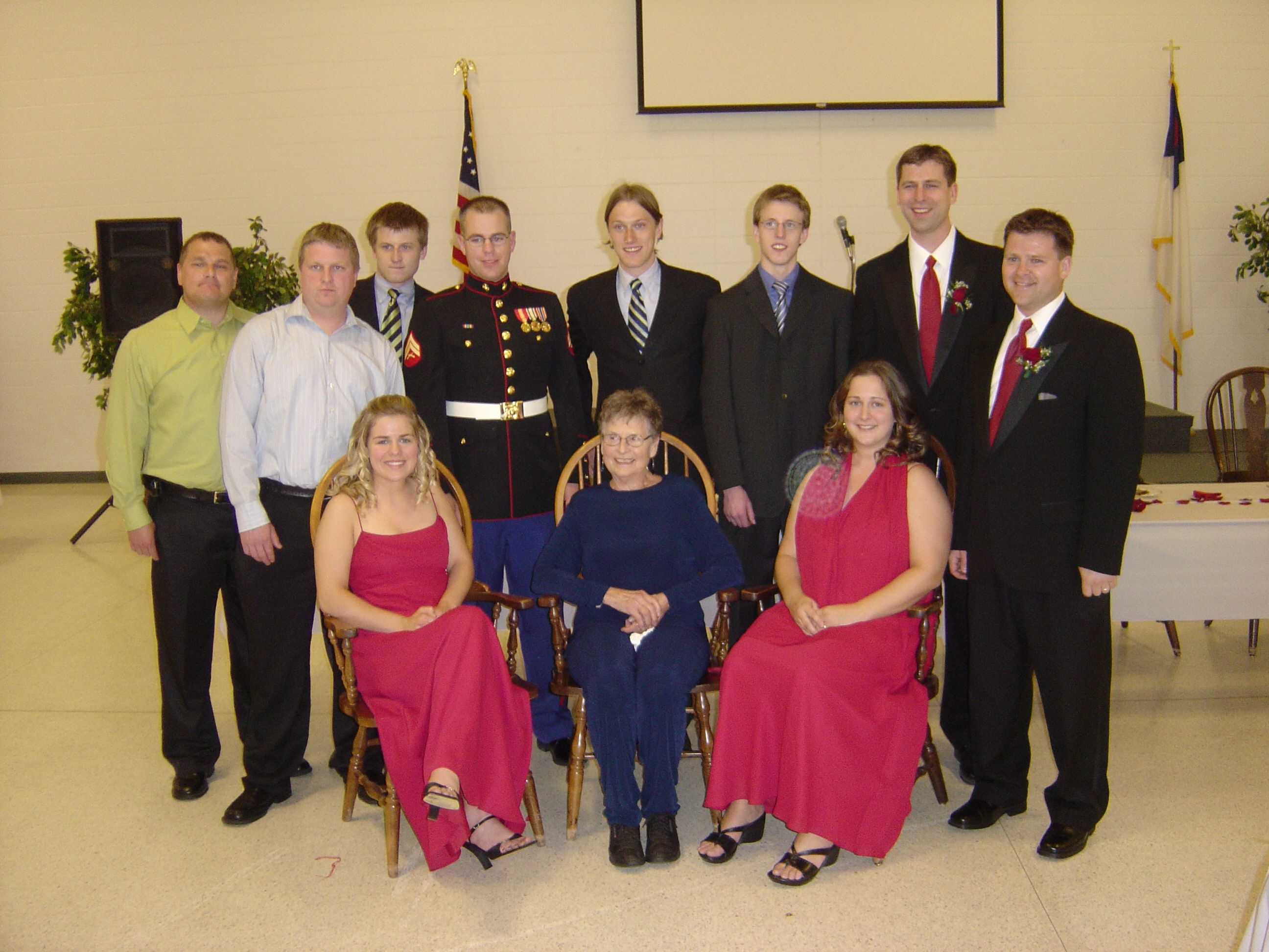 Memorial wall photo