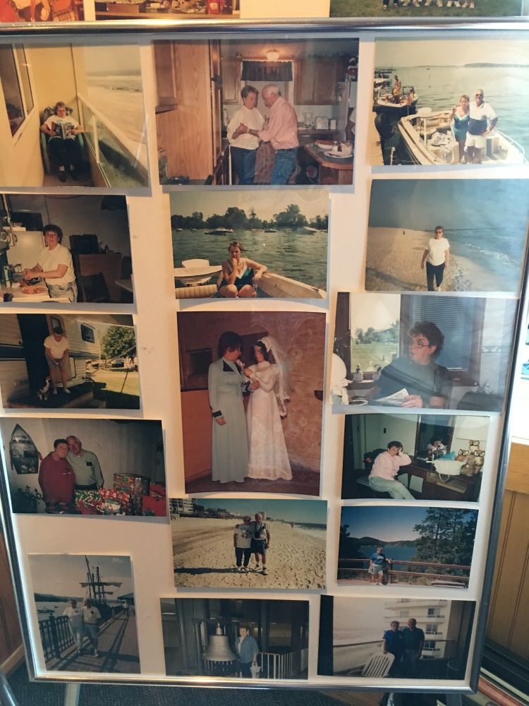 Memorial wall photo