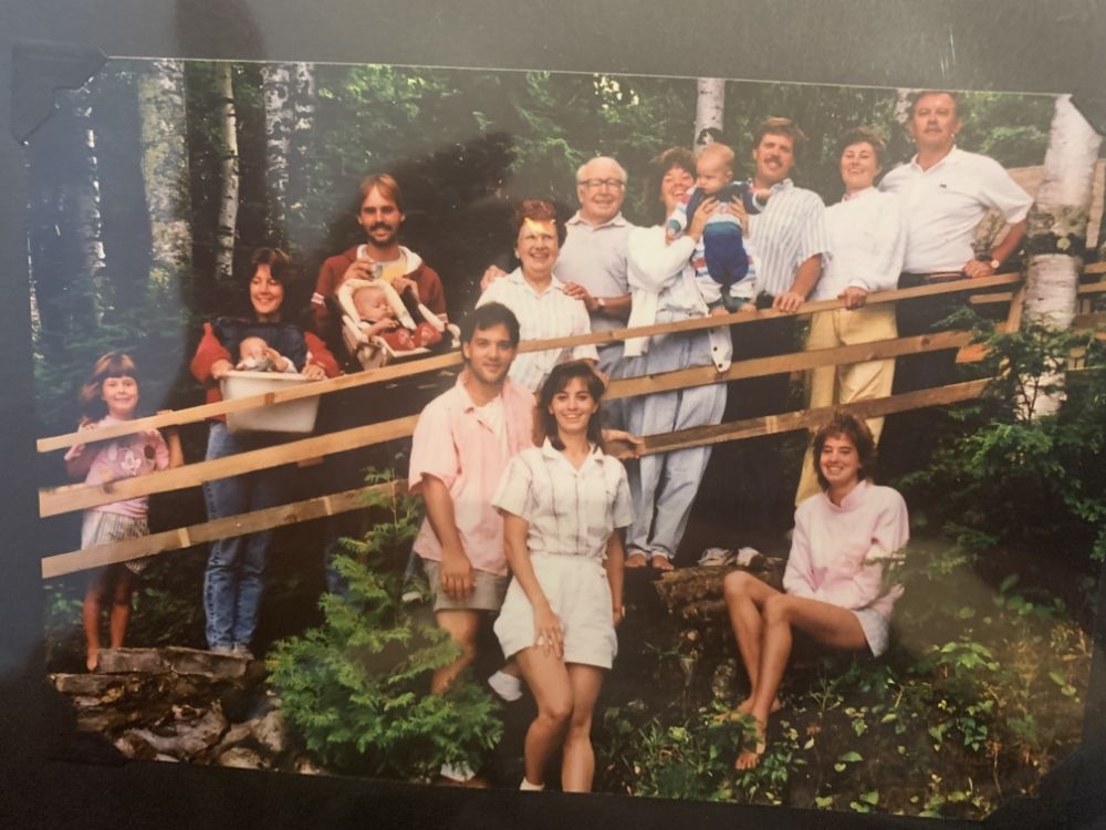 Memorial wall photo