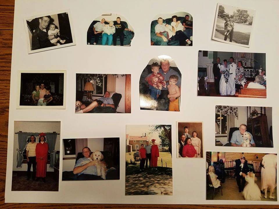 Memorial wall photo