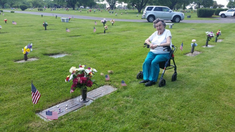 Memorial wall photo