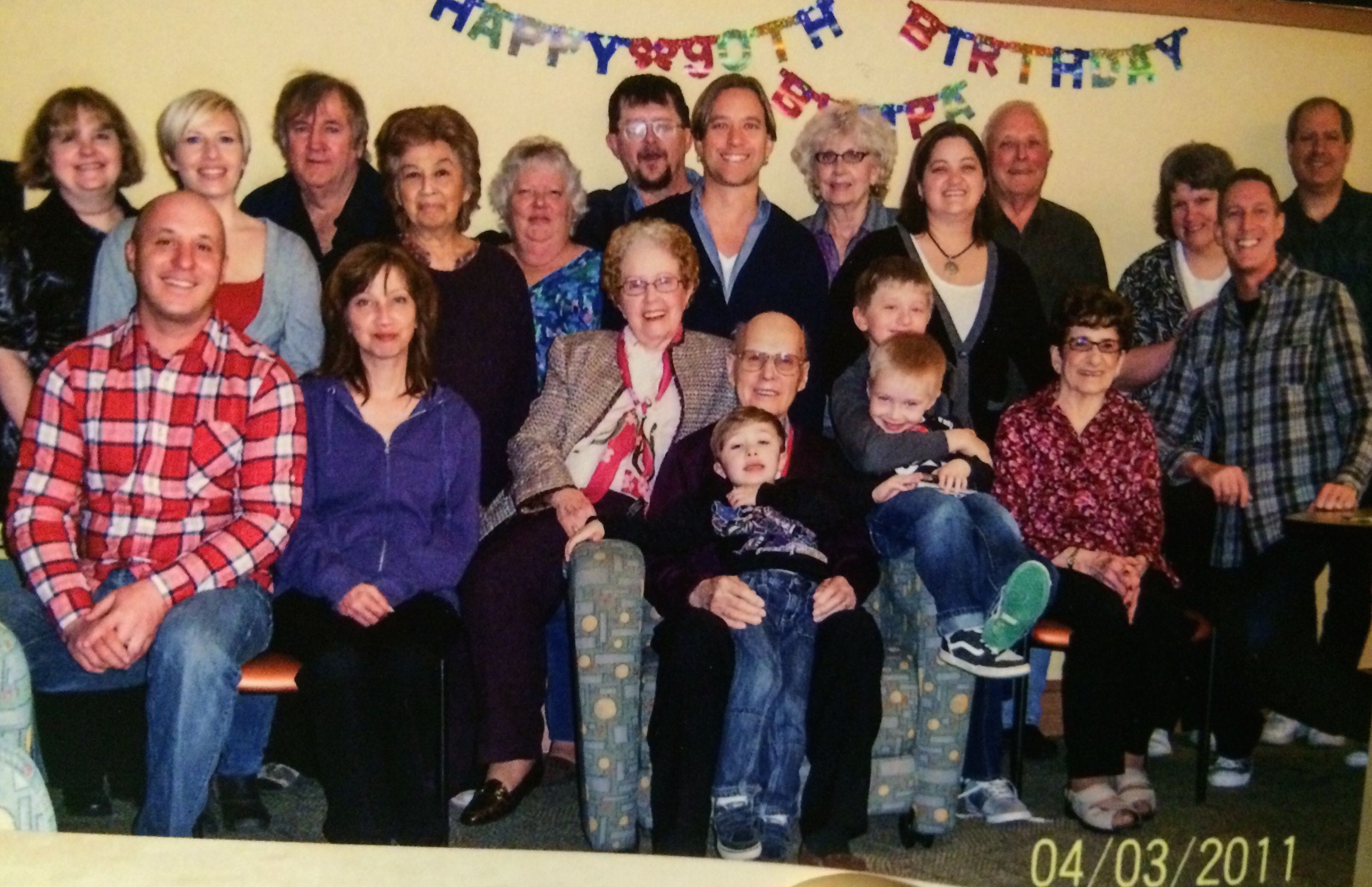 Memorial wall photo