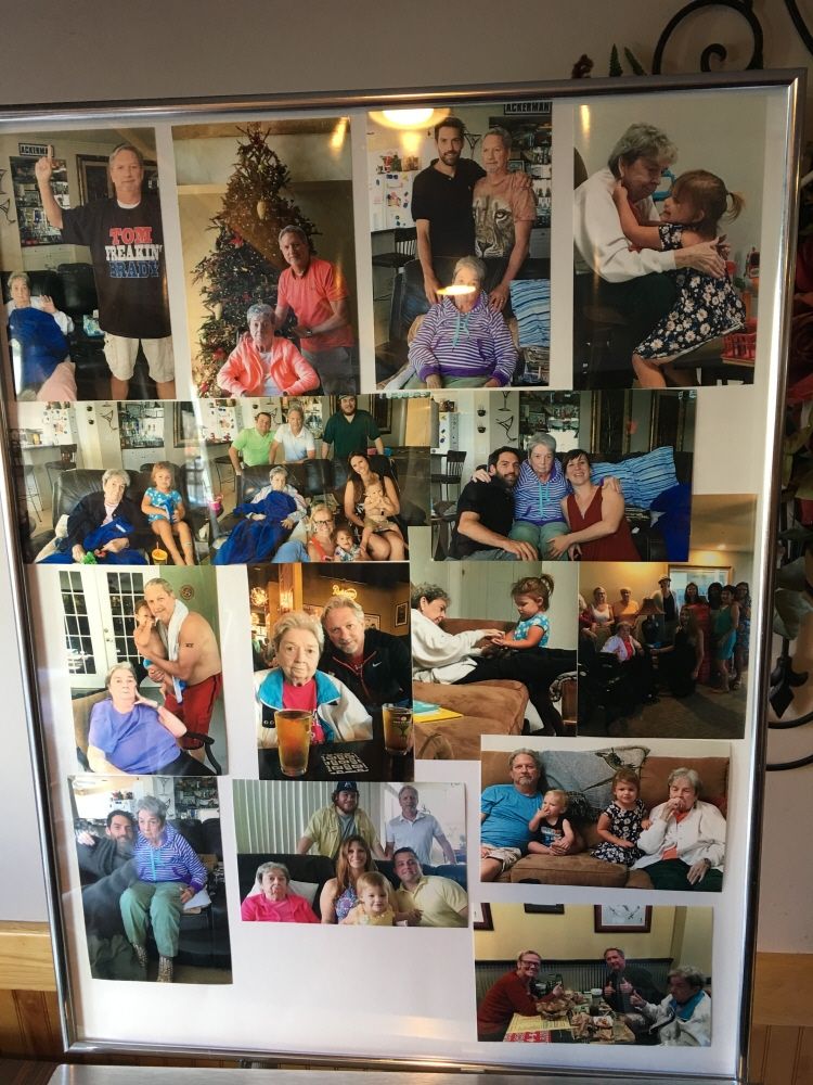 Memorial wall photo
