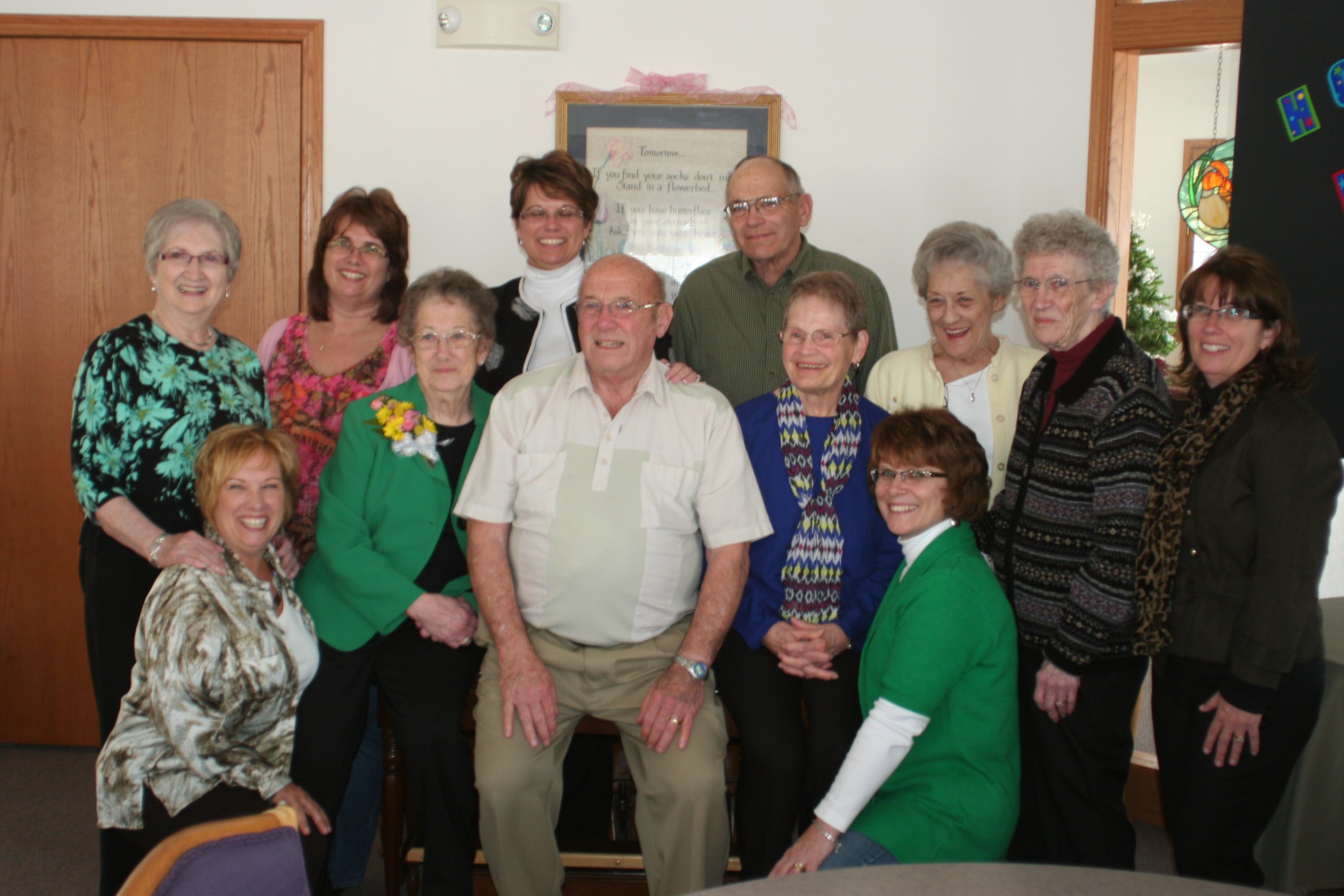 Memorial wall photo