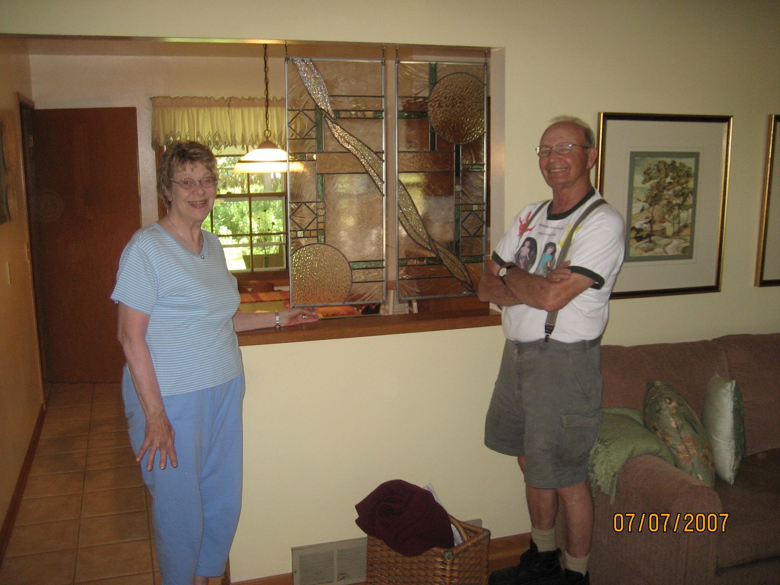 Memorial wall photo