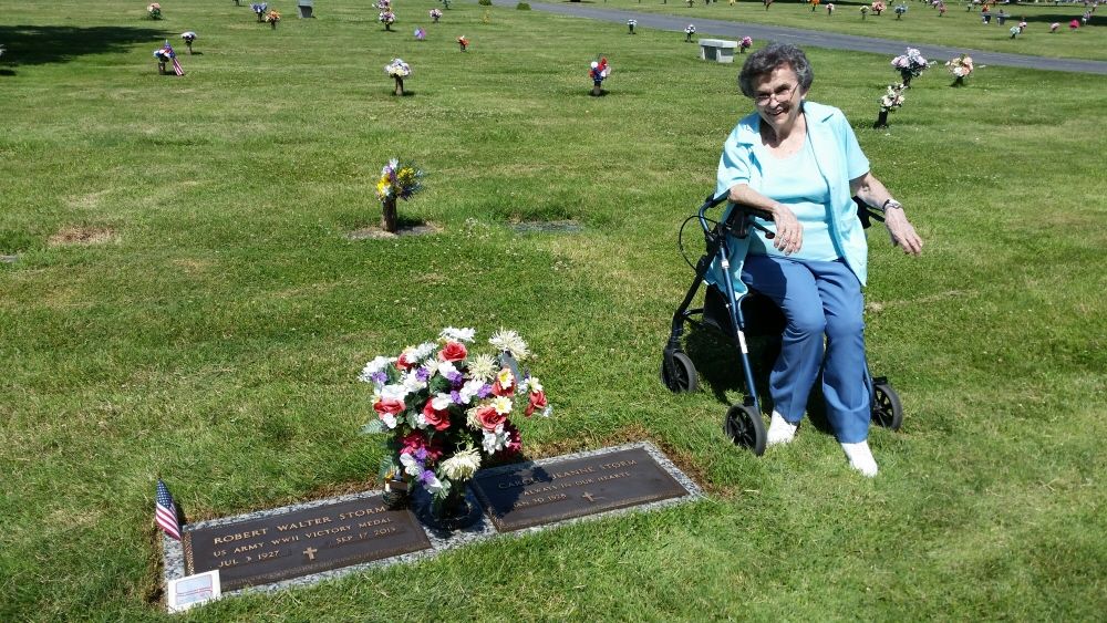 Memorial wall photo