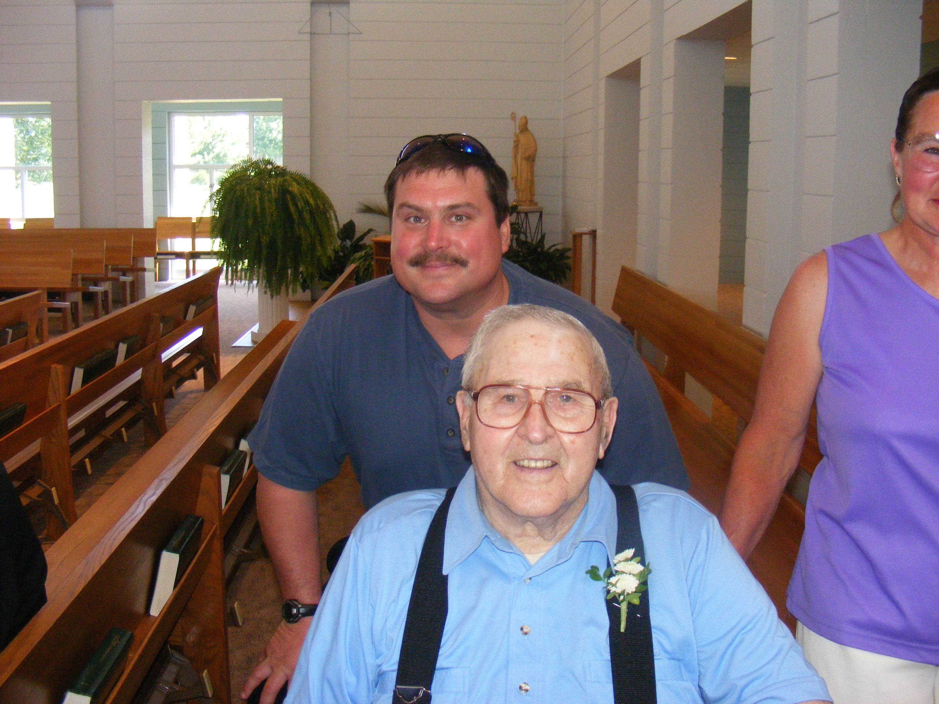 Memorial wall photo