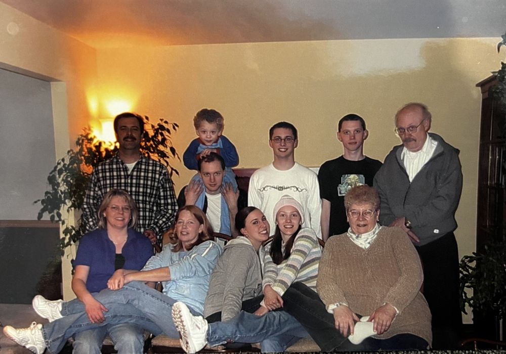 Memorial wall photo