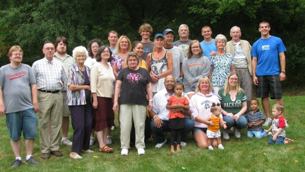 Memorial wall photo