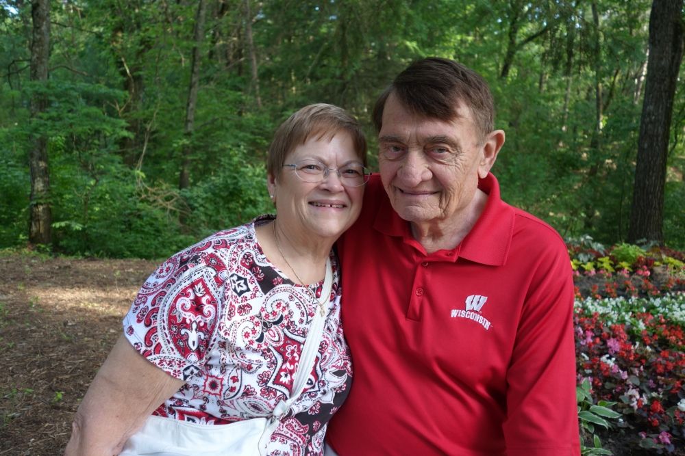 Memorial wall photo