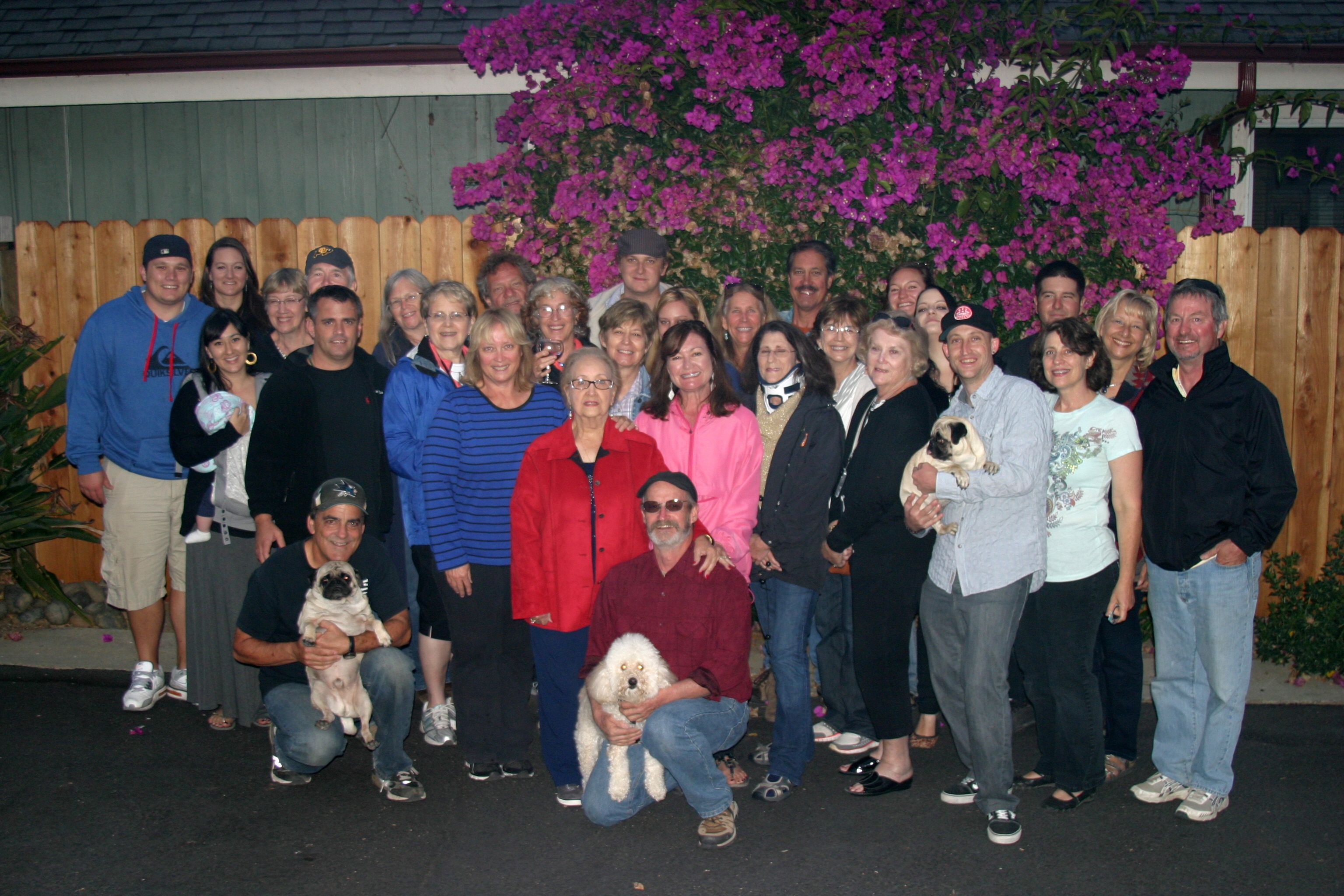 Memorial wall photo