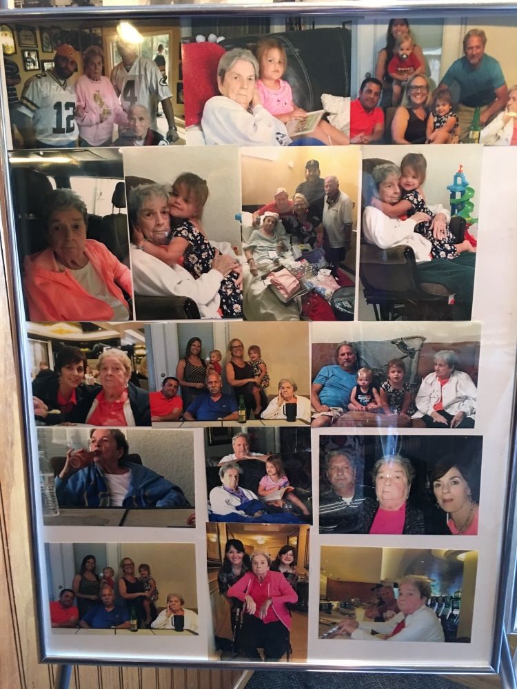Memorial wall photo
