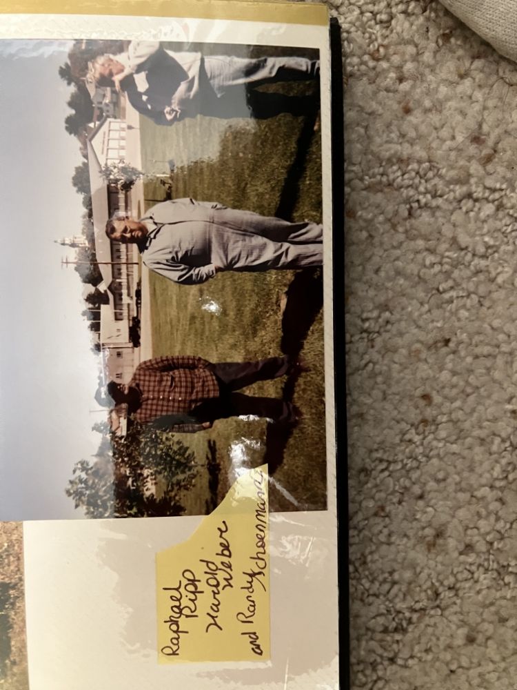 Memorial wall photo