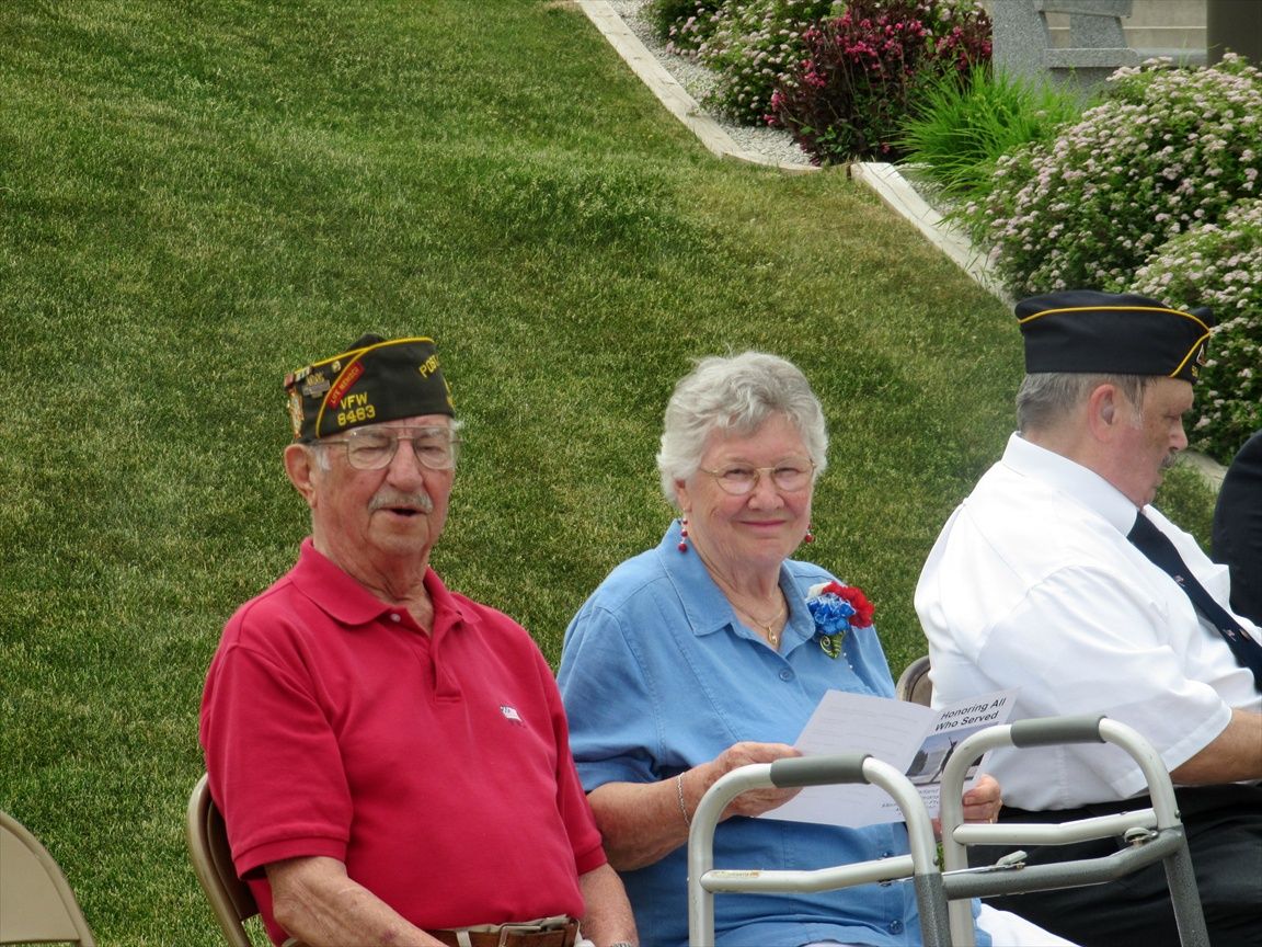 Memorial wall photo