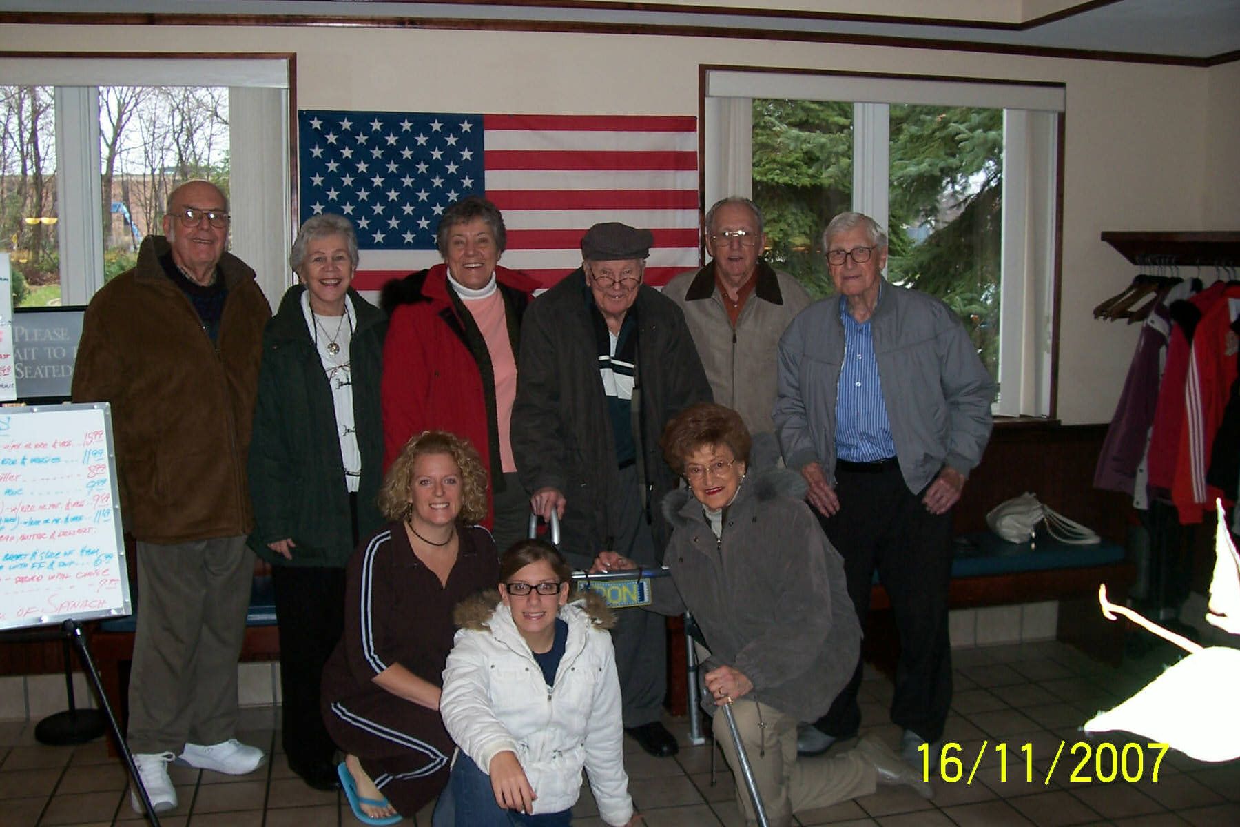 Memorial wall photo