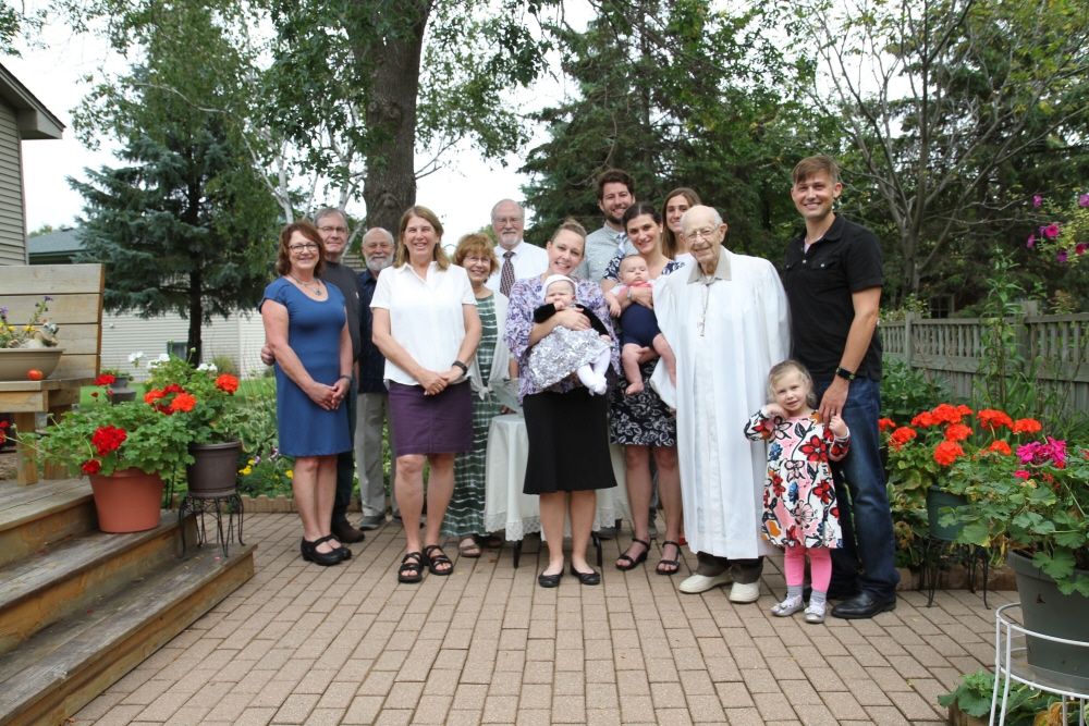 Memorial wall photo