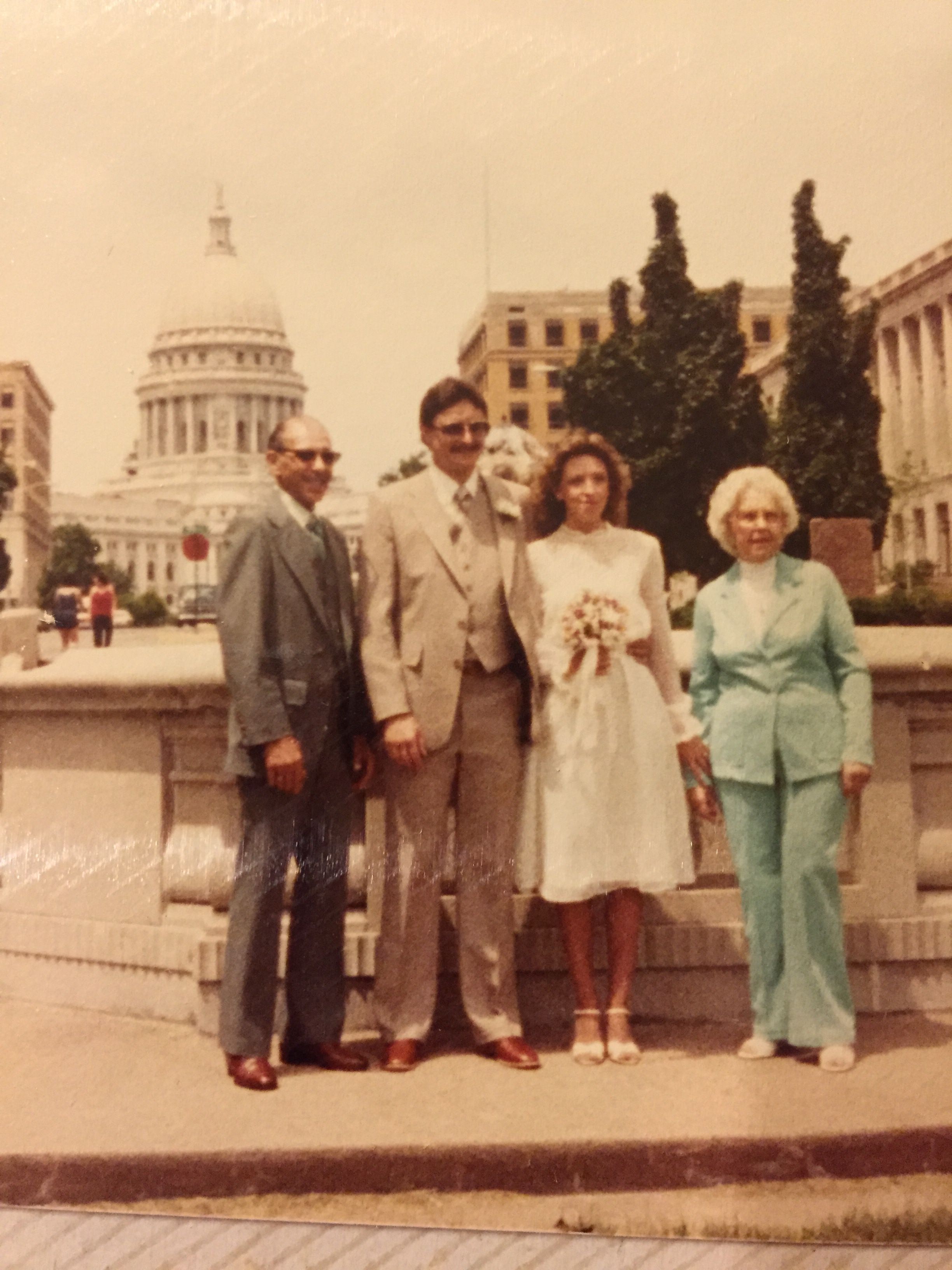 Memorial wall photo