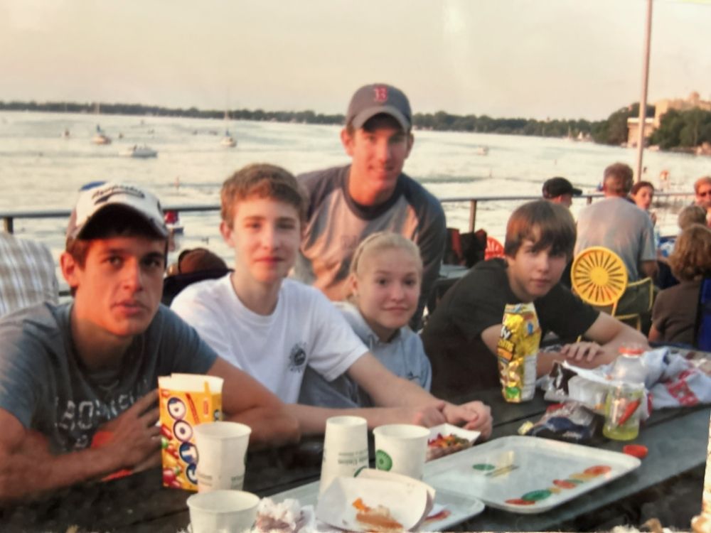 Memorial wall photo