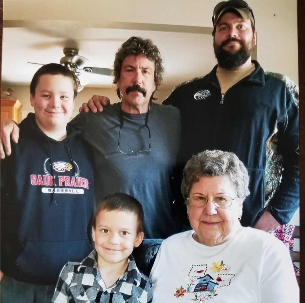 Memorial wall photo