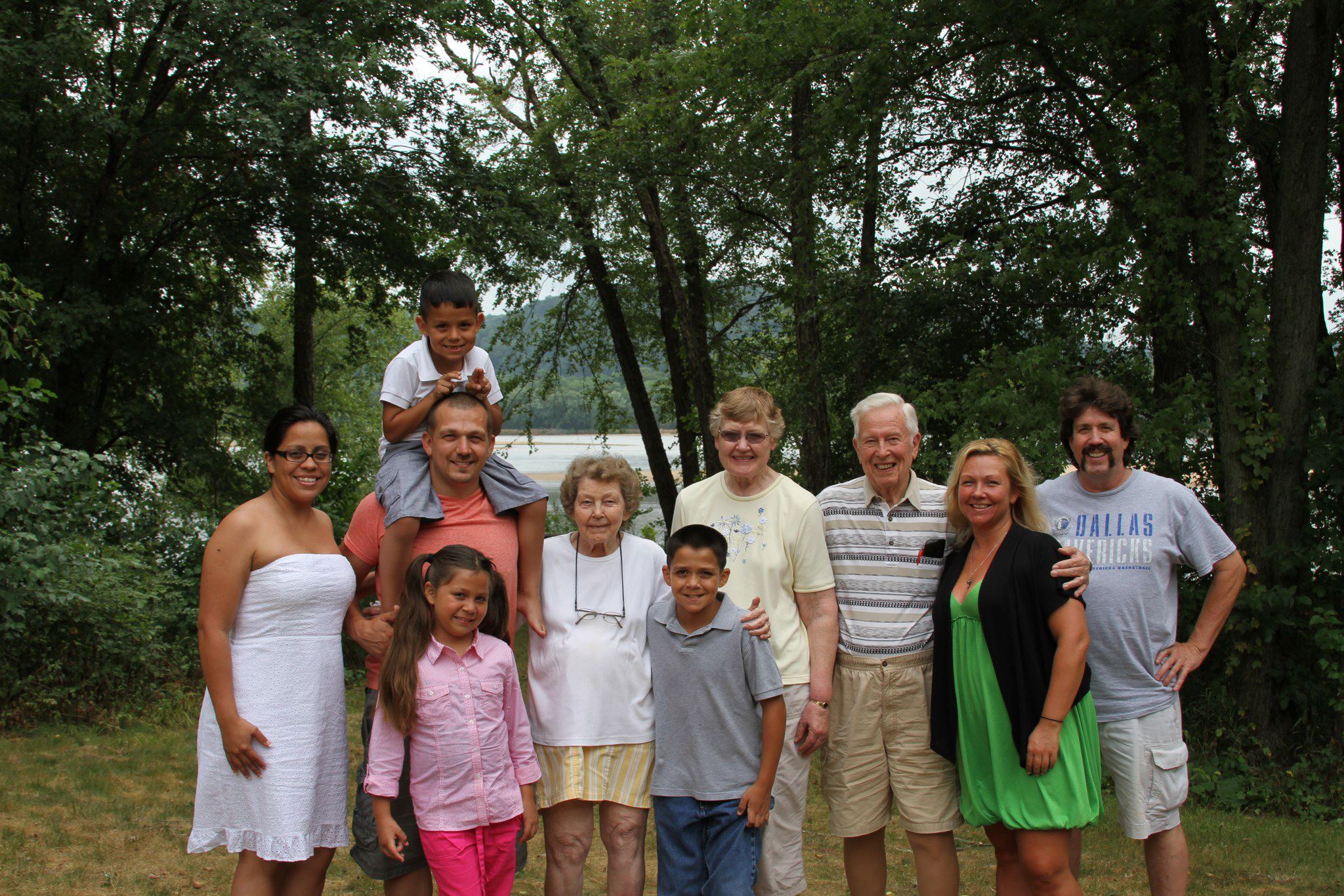 Memorial wall photo