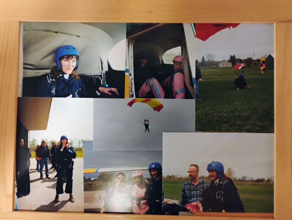 Memorial wall photo