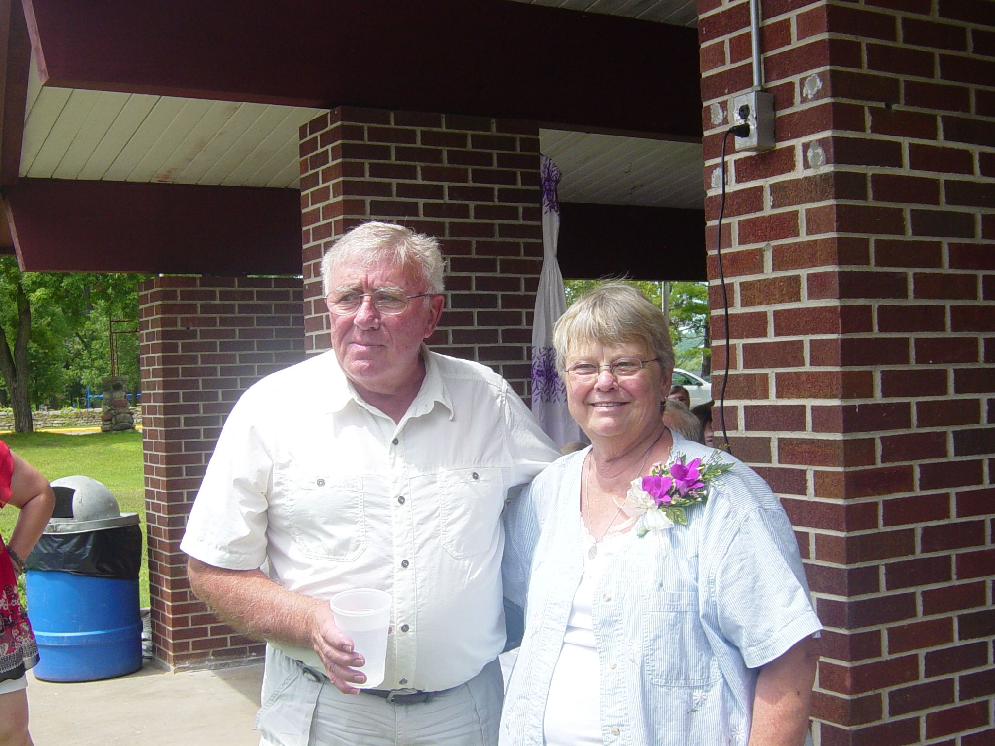 Memorial wall photo