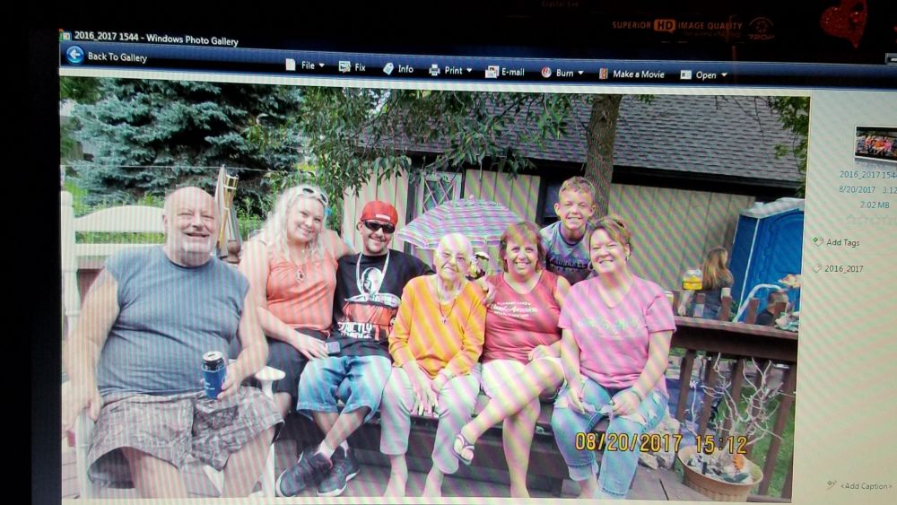Memorial wall photo