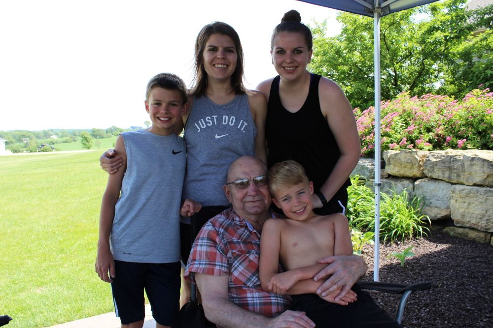 Memorial wall photo