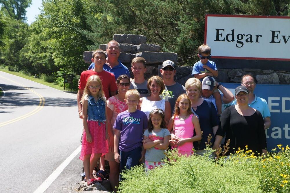 Memorial wall photo