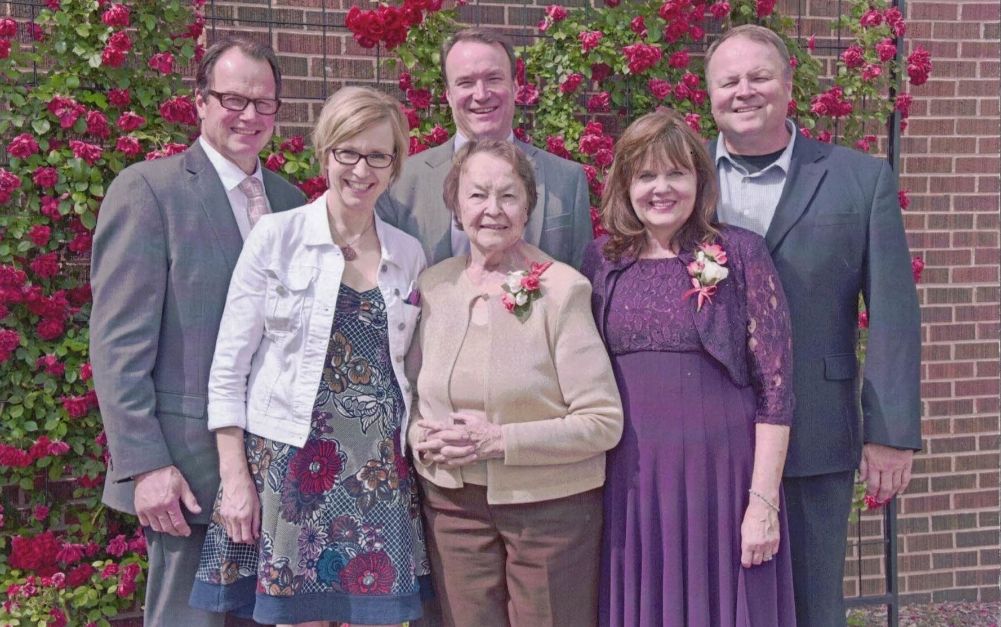 Memorial wall photo