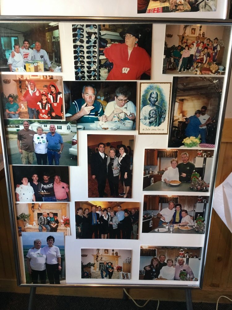 Memorial wall photo