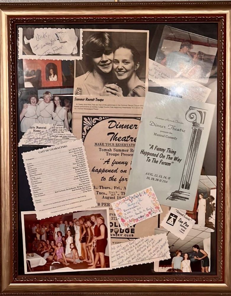Memorial wall photo