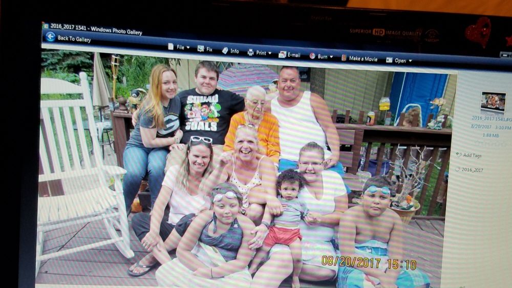 Memorial wall photo