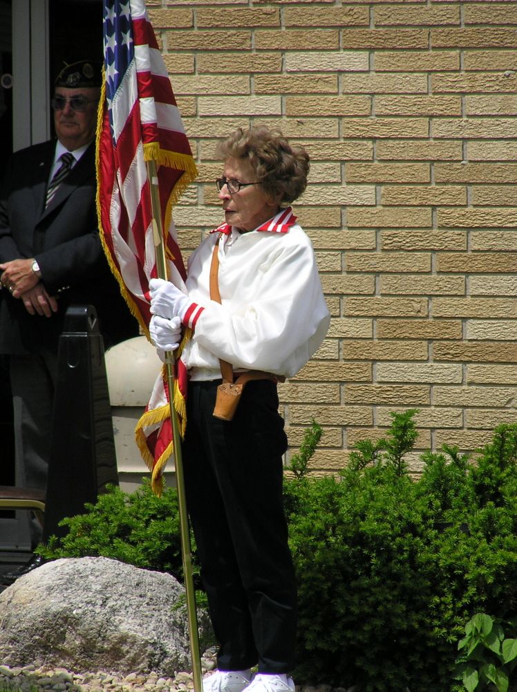 Memorial wall photo