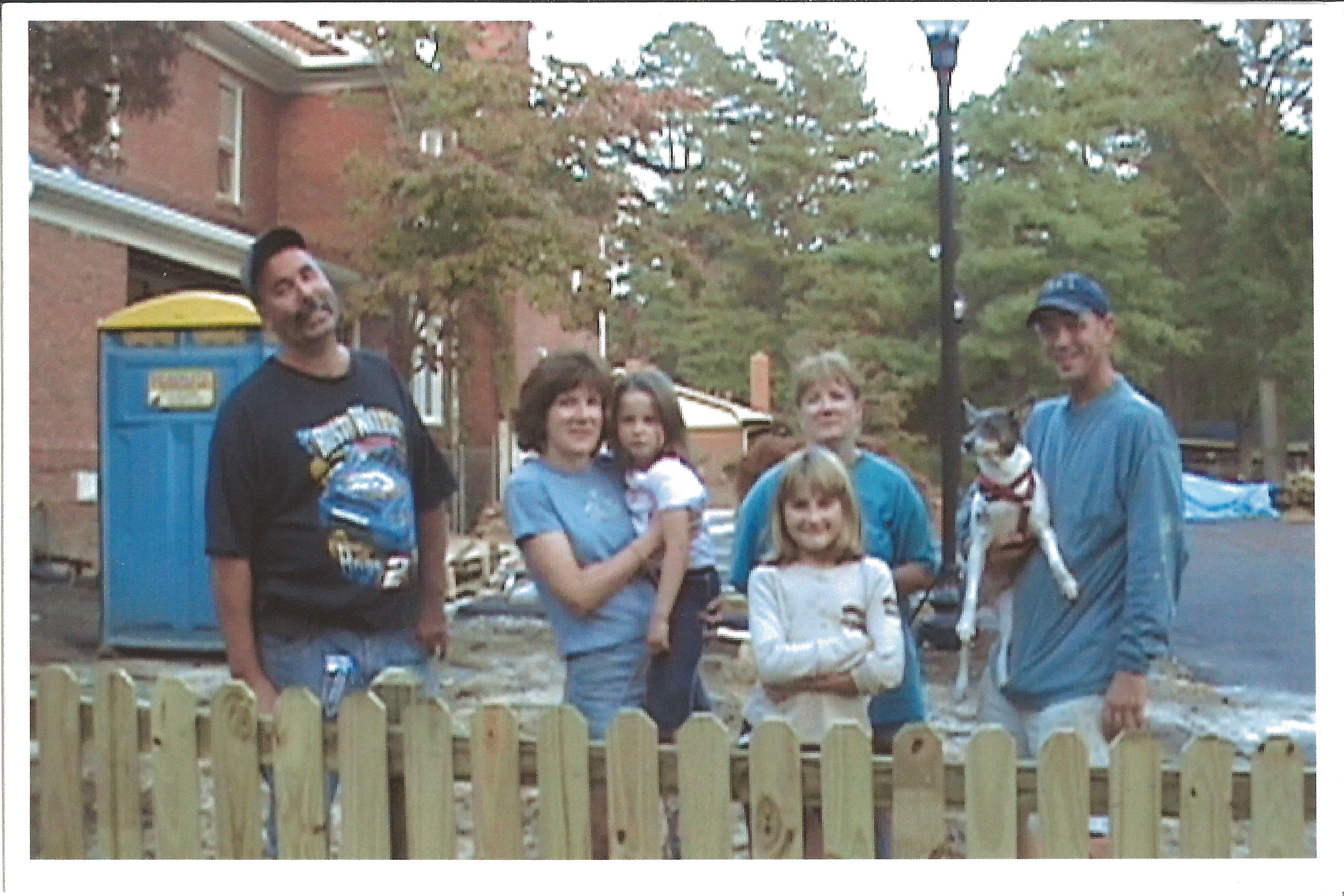 Memorial wall photo