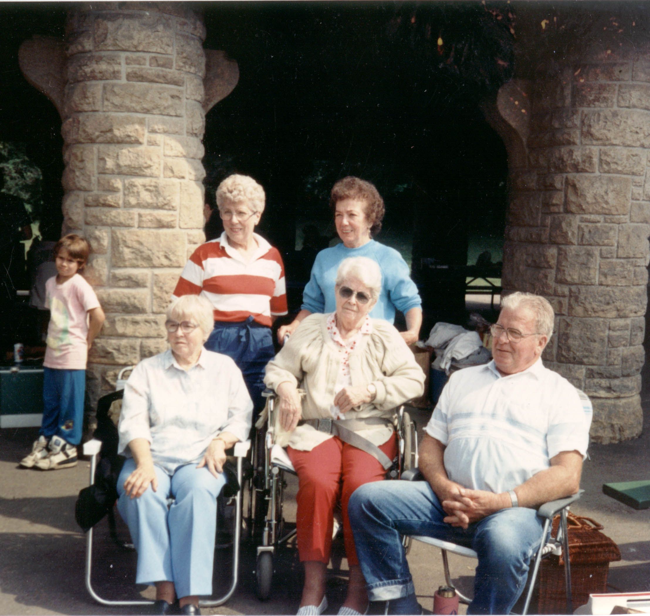 Memorial wall photo
