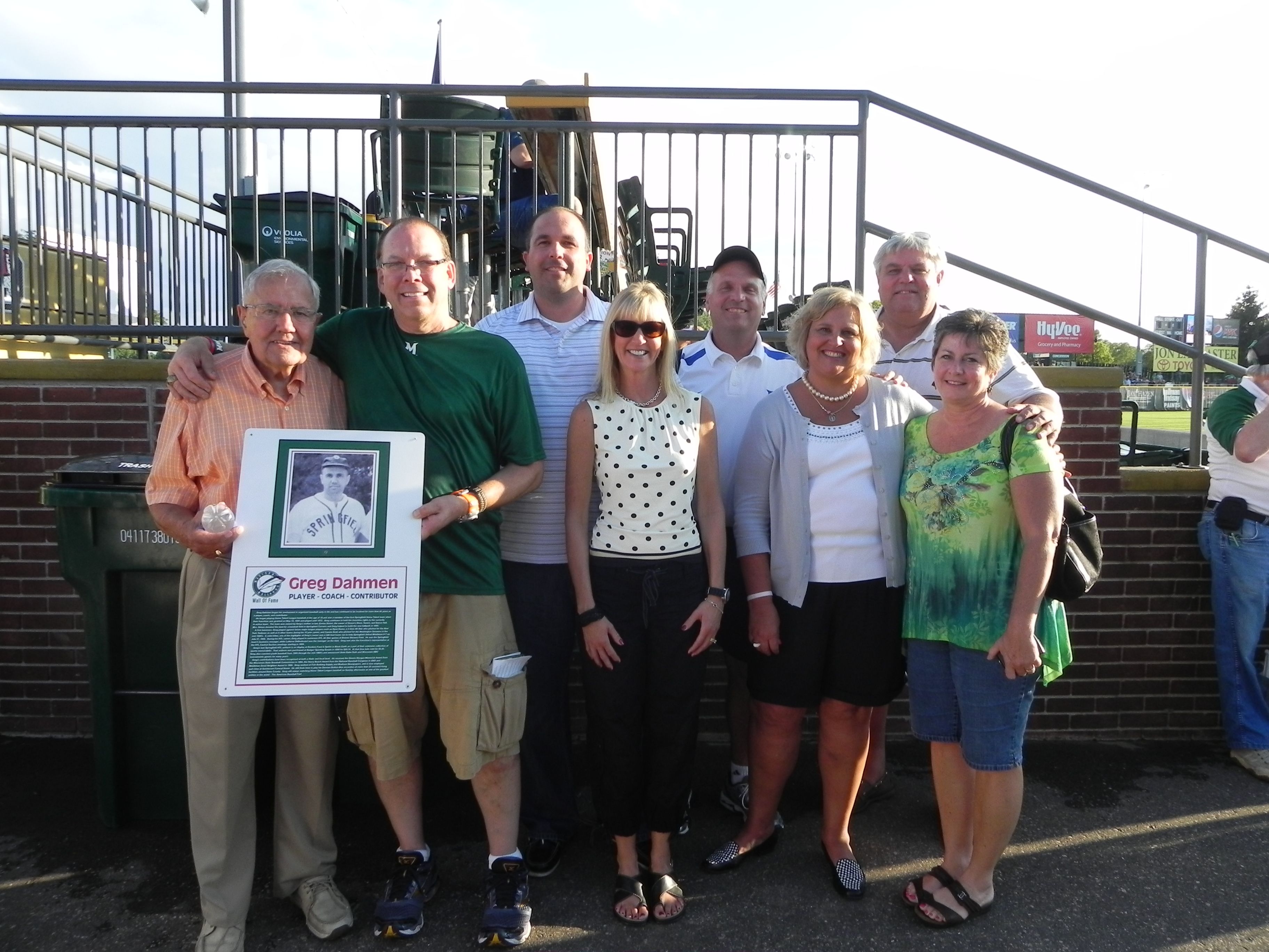 Memorial wall photo