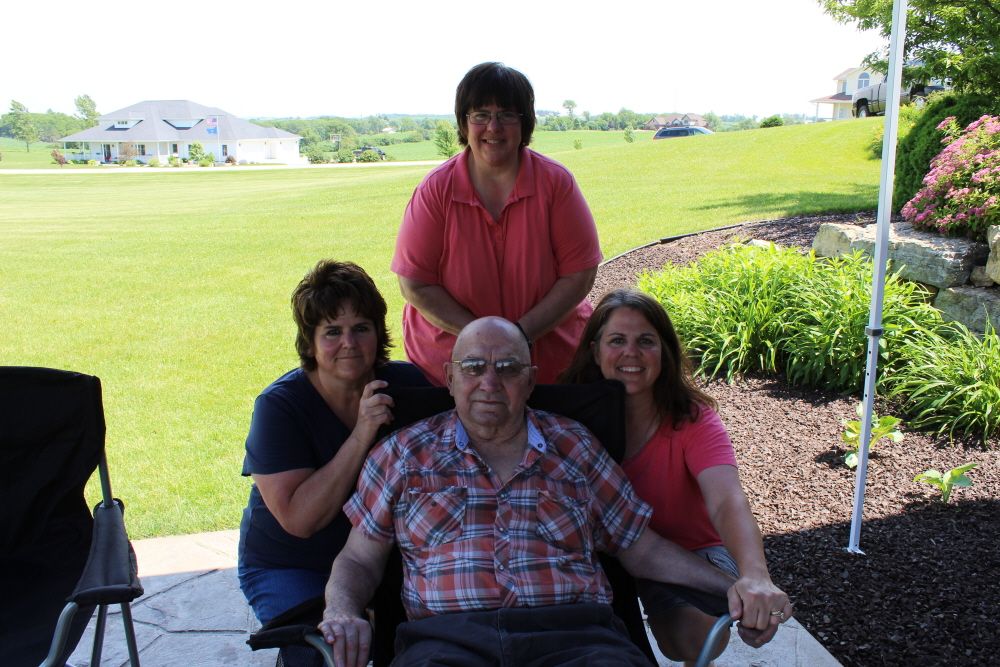 Memorial wall photo