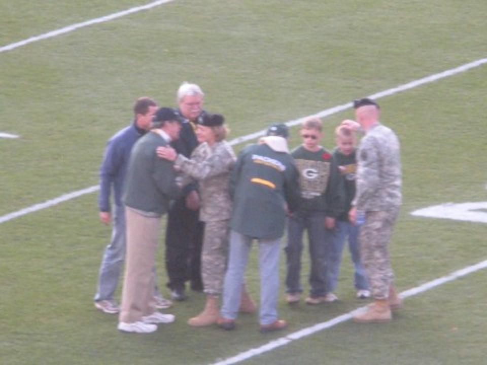 Memorial wall photo