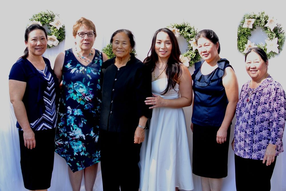 Memorial wall photo