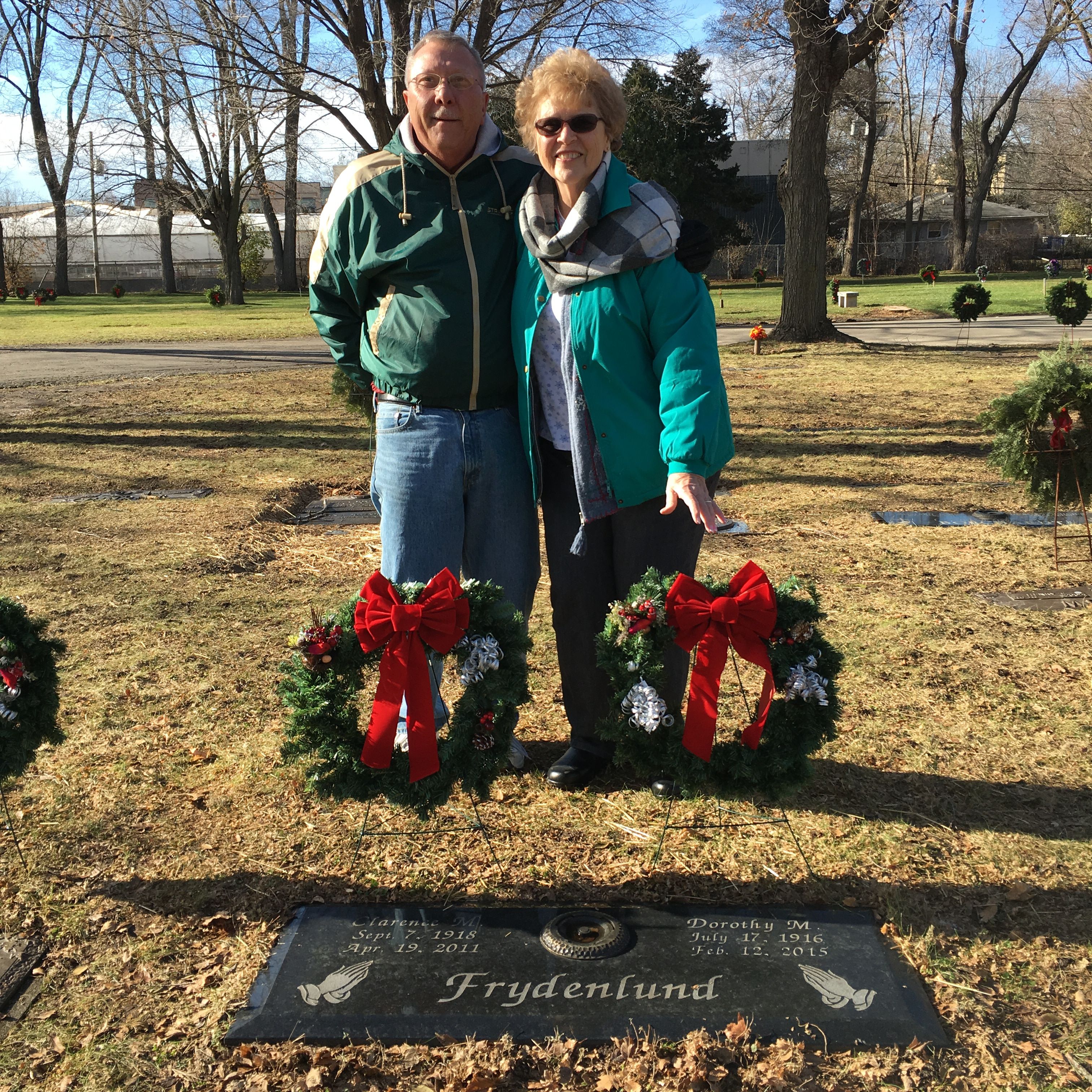Memorial wall photo