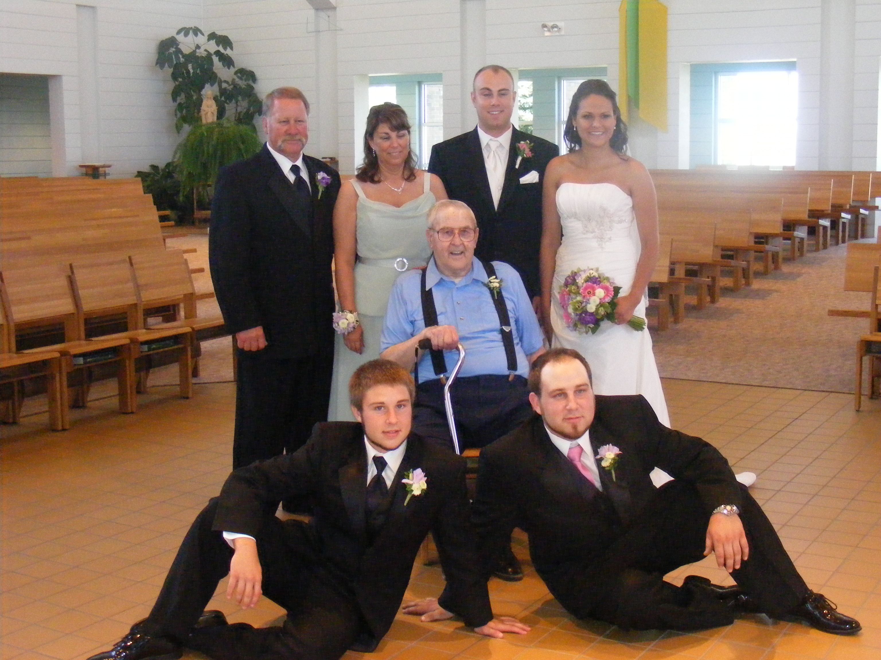 Memorial wall photo