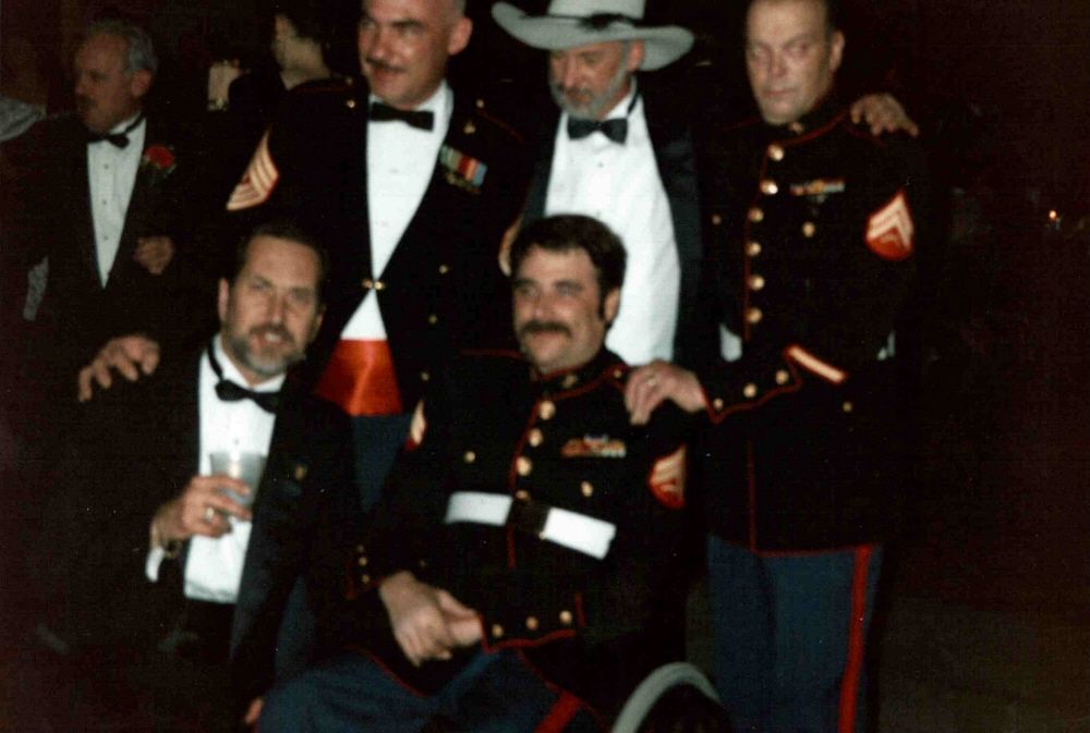Memorial wall photo