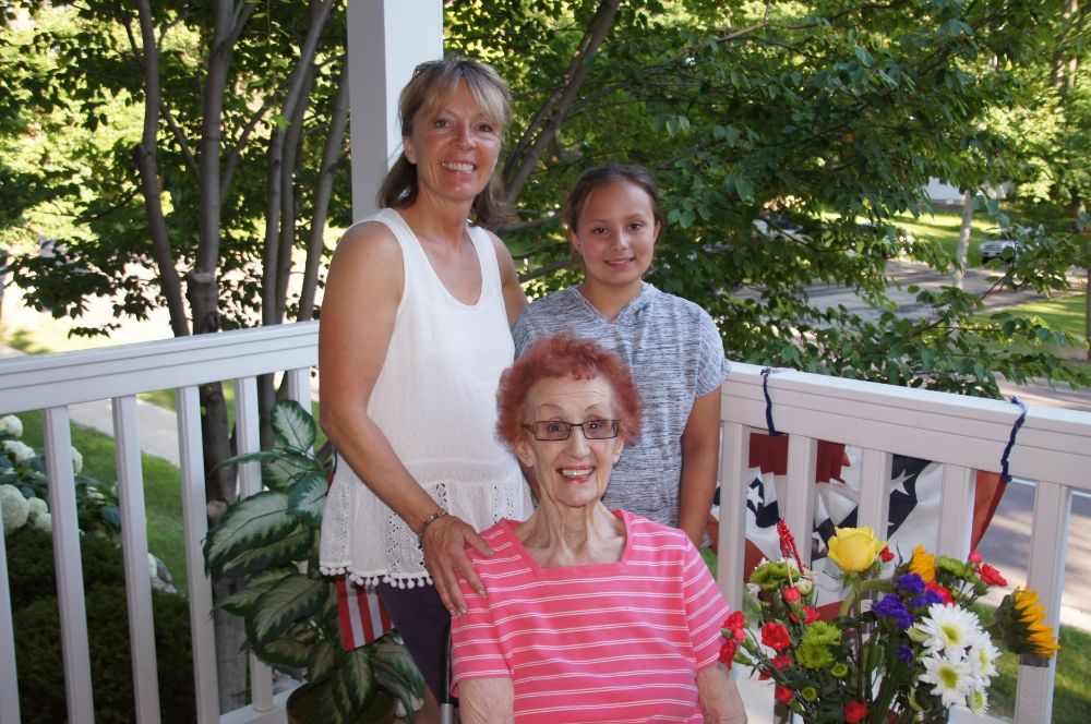 Memorial wall photo