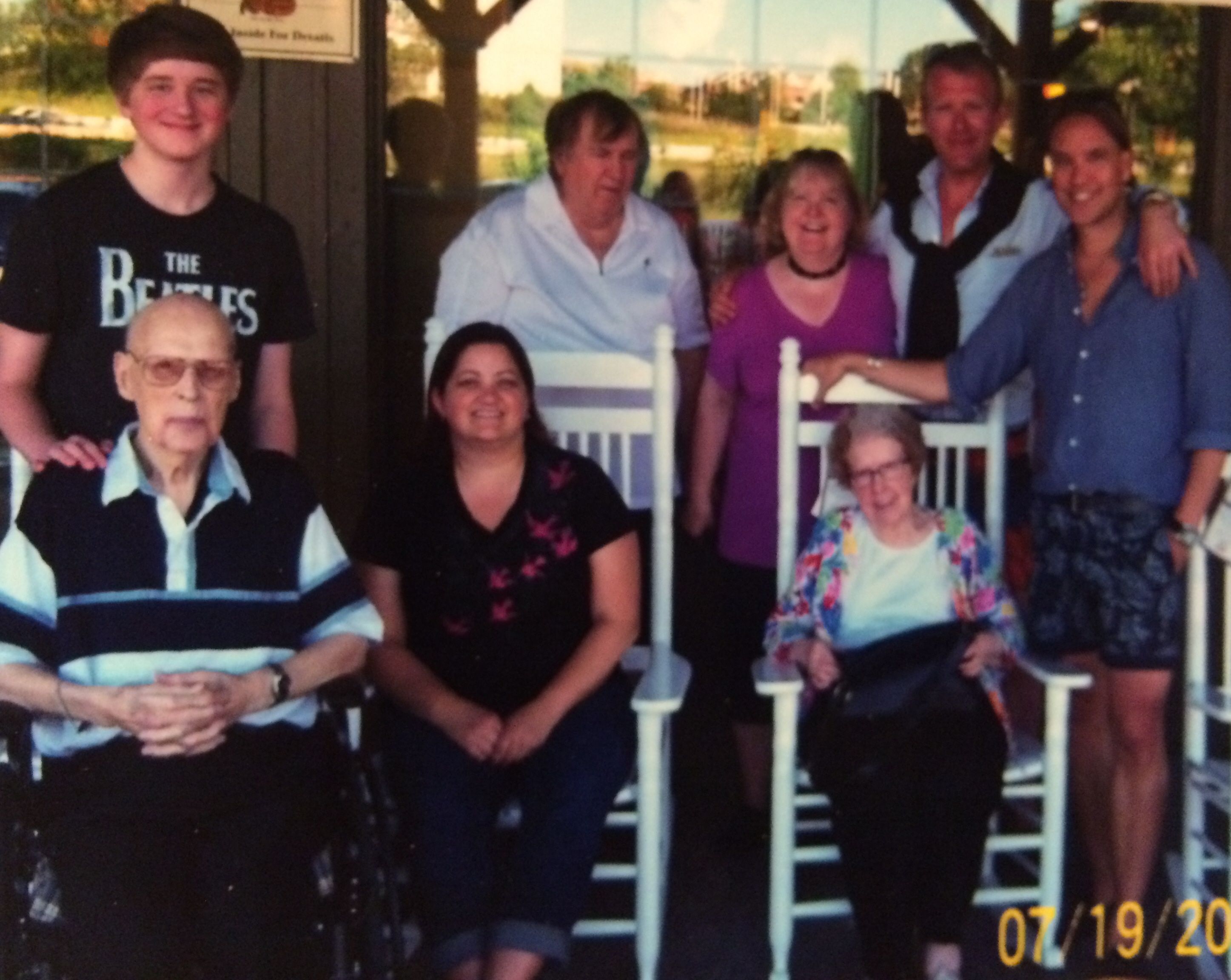 Memorial wall photo