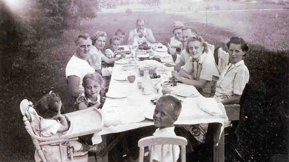 Memorial wall photo