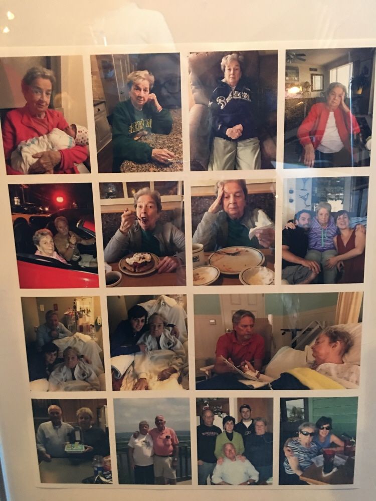 Memorial wall photo