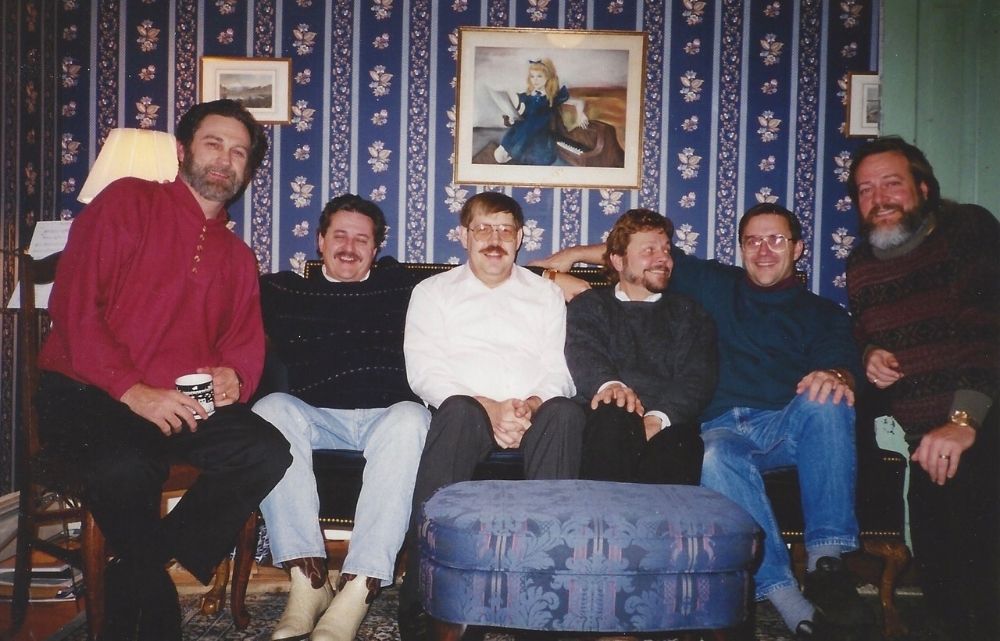 Memorial wall photo